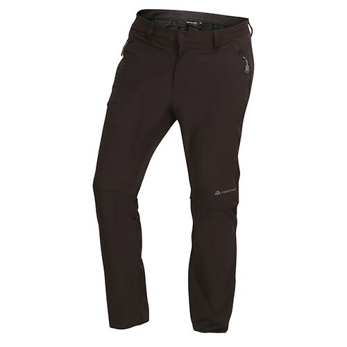 Alpine Pro MOFER pánské softshellové kalhoty MPAX556990 černá
