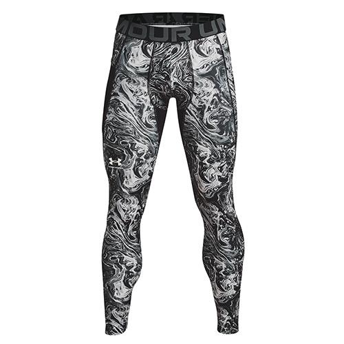 UA HG Armour Prtd Leggings-GRY