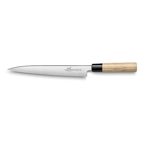 Nůž Lion Sabatier International, 974584 Yanagiba, japonský nůž, rukojeť zebrano