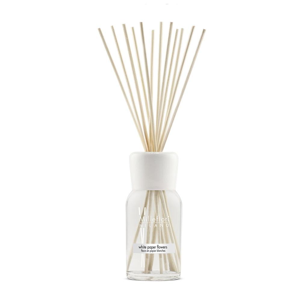 Difuzér Millefiori Milano Natural, White Paper Flowers, 500 ml