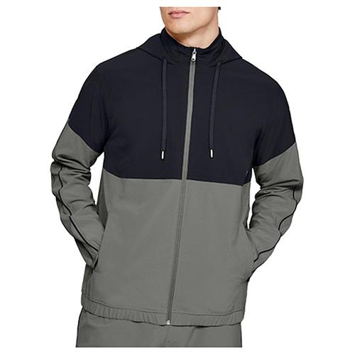 Under Armour Athlete Recovery Woven Warm Up Top zelená