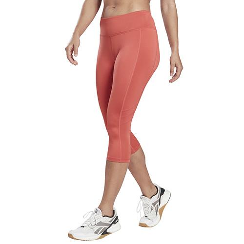 Legíny Reebok Workout Mesh Capri - Workout Mesh Capri