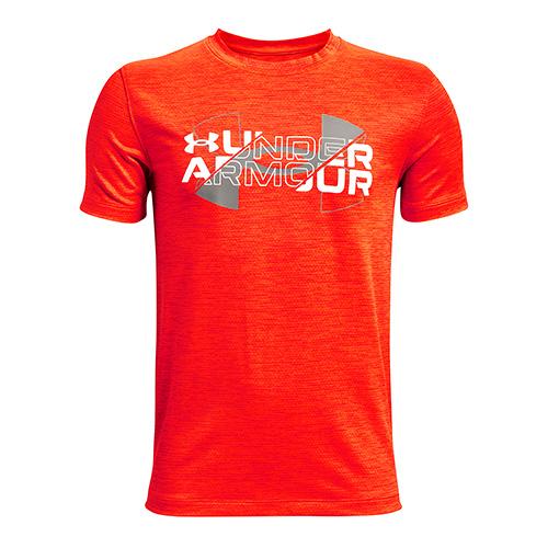 Under Armour Vented SS Chlapecké sportovní triko Vented s krátkým rukávem a logem