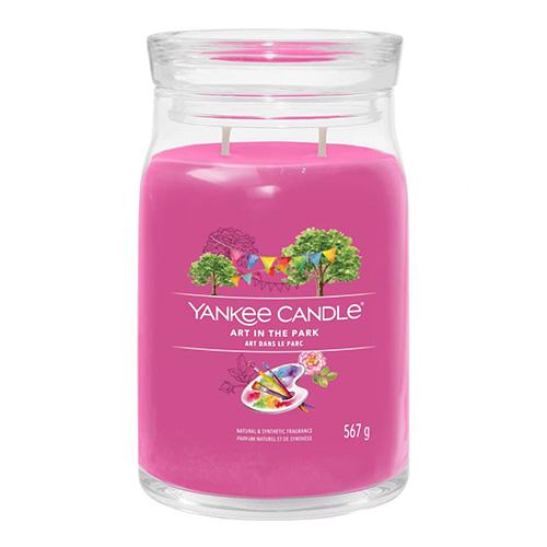 Levně YANKEE CANDLE Art in the Park svíčka 567g / 2 knoty (Signature velký)