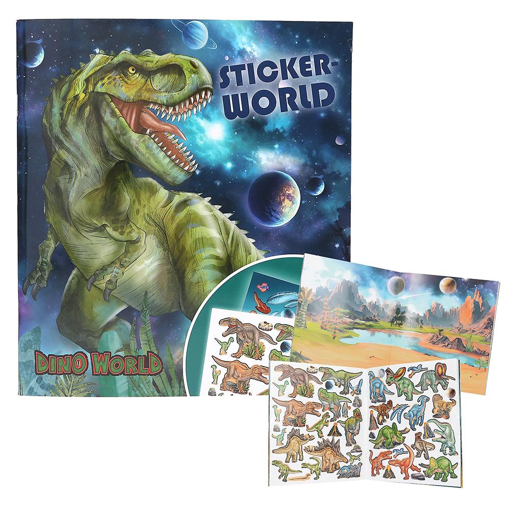 Depesche Germany dino world samolepkový sešit se samolepkami 3502897