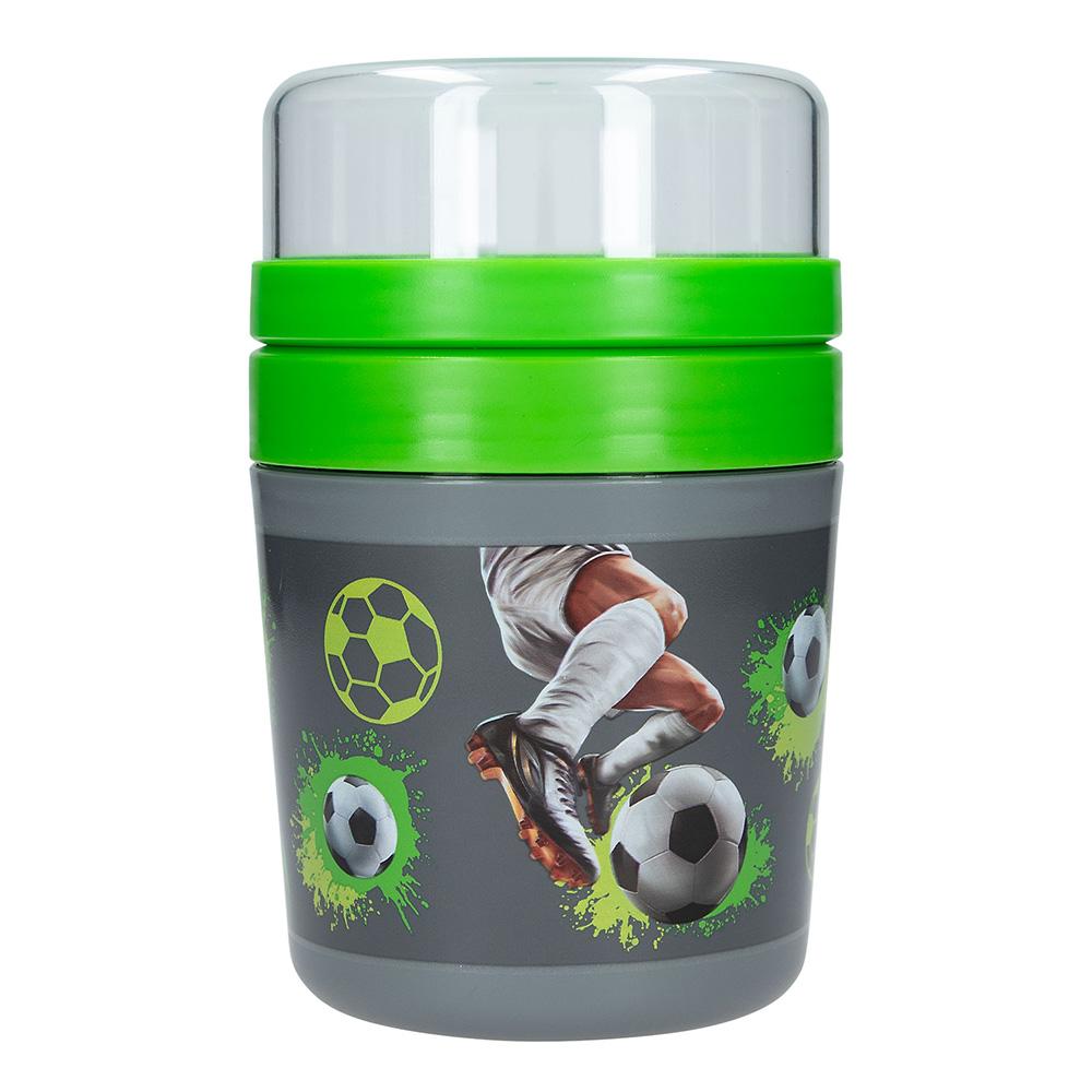 Levně Dvoudílný kelímek na Müsli Action World, fotbalový motiv