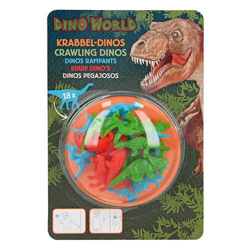 Dino World Plazící se dinosauři 18 ks