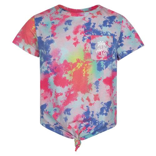 Hurley Tie Front Pocket dívčí triko