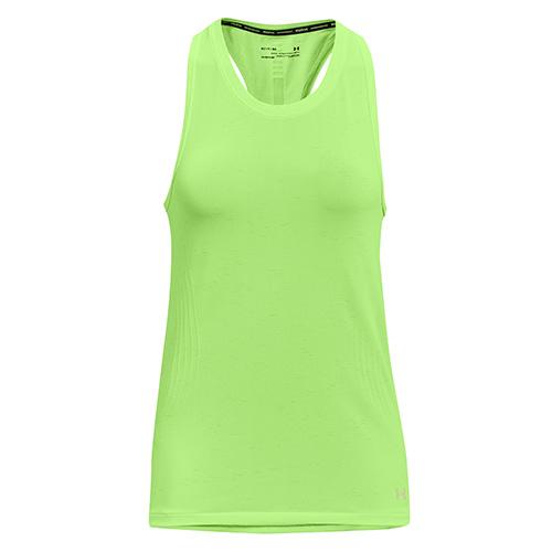 UNDER ARMOUR UA SEAMLESS RUN TANK 1365628-752 Zelená