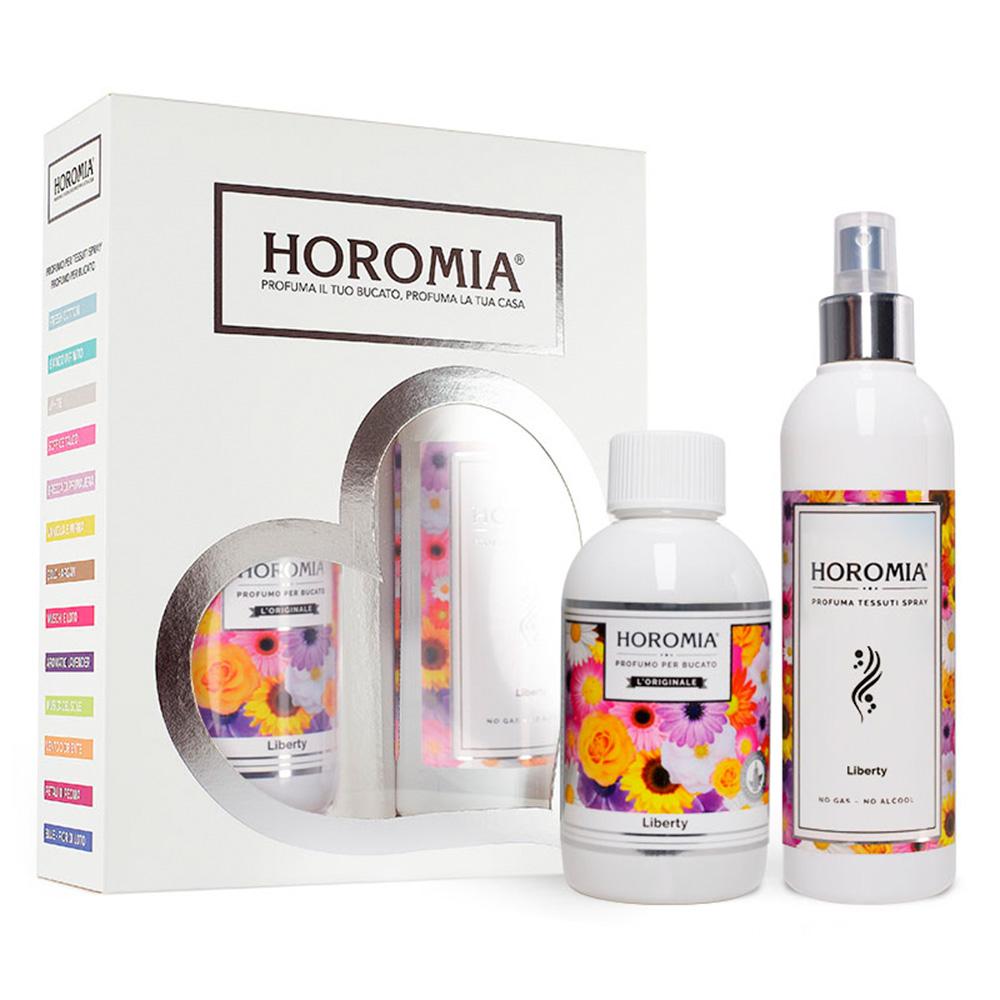 Horomia Kazeta Horotwins Aromatic Liberty Vůně svobody parfém na prádlo + sprej 2 x 250 ml