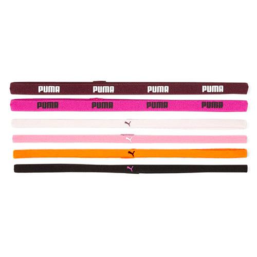 ČELENKA PUMA AT SPORTBANDS 6PCS DEEP ORCHID 05345219 Mix