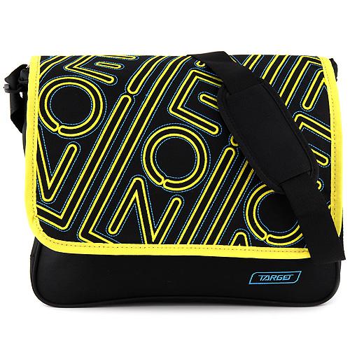 Target se žlutou výšivkou černá