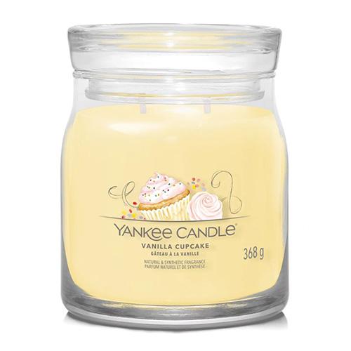 Levně YANKEE CANDLE Vanilla Cupcake svíčka 368g / 2 knoty (Signature střední)