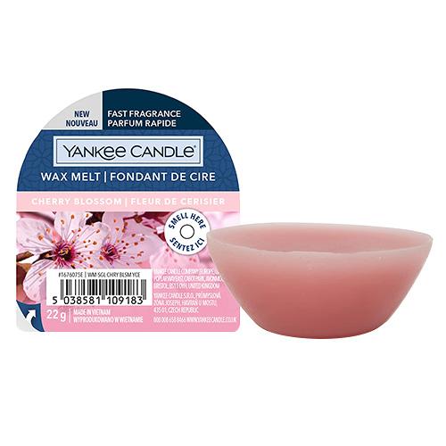 Yankee Candle vonný vosk do aromalampy Cherry Blossom Třešňový květ 22 g