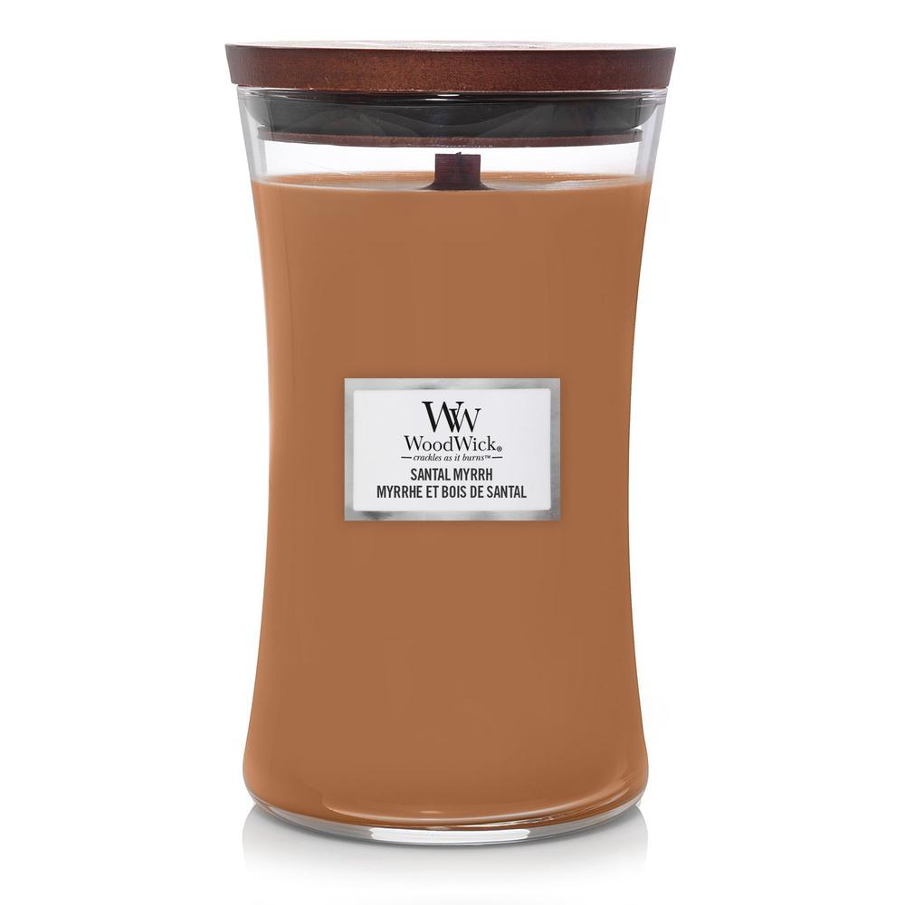 Svíčka WoodWick velká, Santal Myrrh