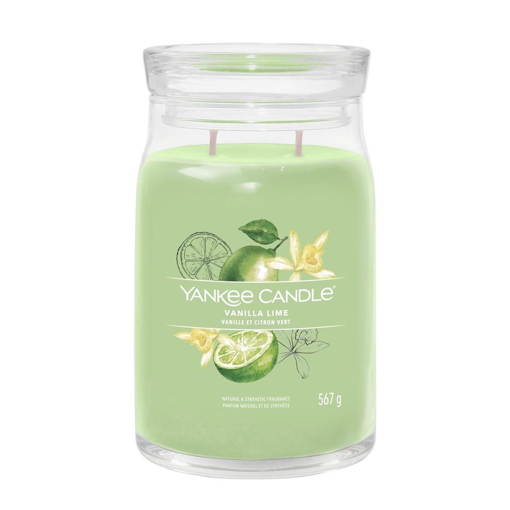 Svíčka Yankee Candle Signature velká, Vanilla Lime
