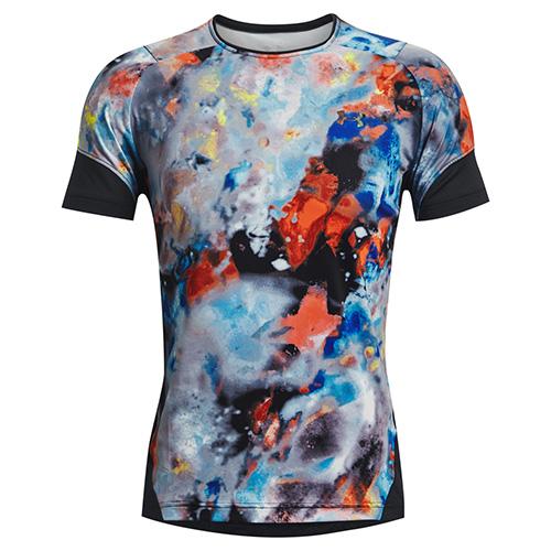 Under Armour pánské tričko Rush 2.0 Print pánské sportovní triko Rush 2.0 Print s krátkým rukávem