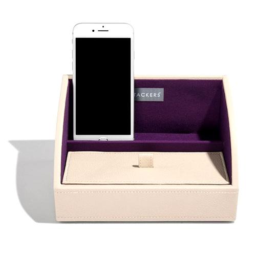 Stackers Šperkovnice Jewellery Box Layers Mini Krémová purpurová
