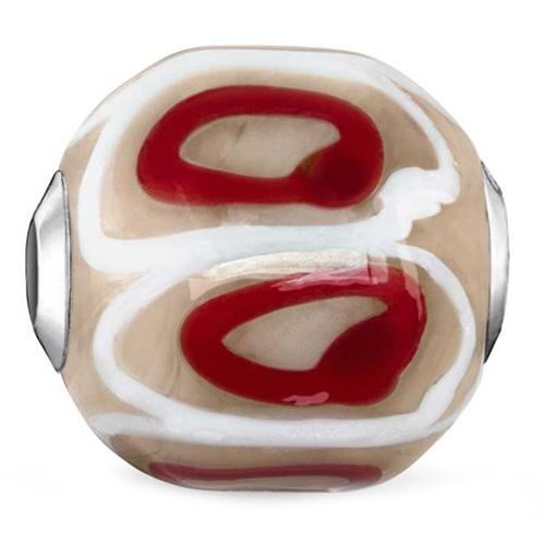 Thomas Sabo Korálek Skleněný barevný K0252 017 19 Karma Beads glass white/