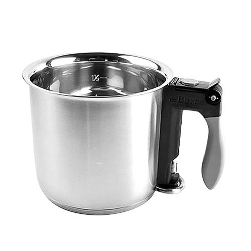 Levně De Buyer Hrnec na vaření mléka 1,5 l