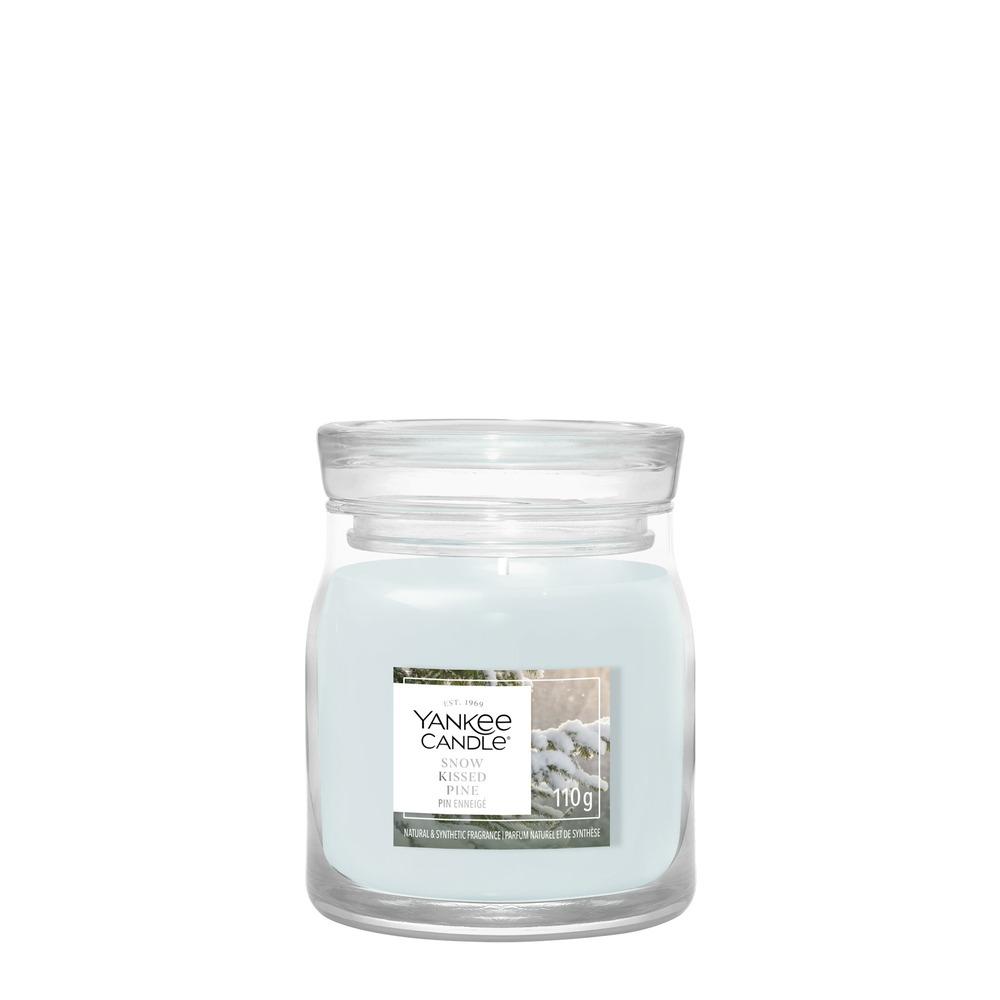 Svíčka Yankee Candle Signature malá, Snow Kissed Pine
