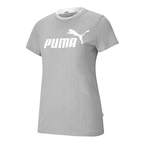Puma Amplified Graphic Tee šedá