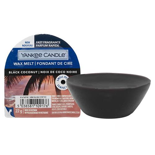 Yankee Candle Wax Black Coconut vonný vosk 22 g