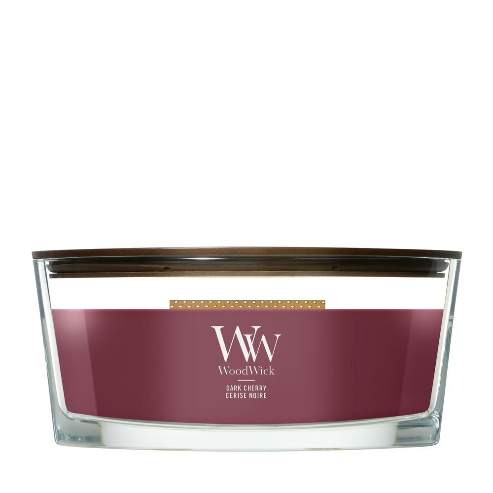 Svíčka WoodWick loď, Dark Cherry