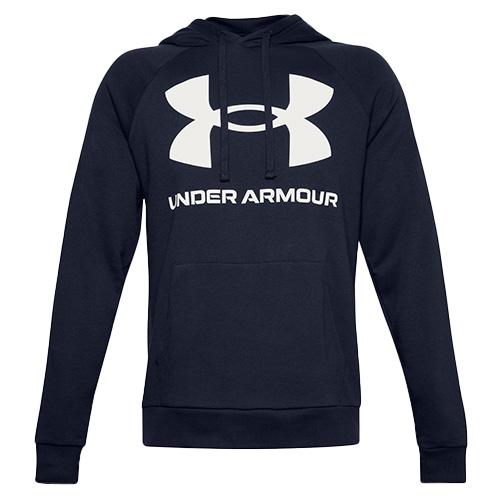 Under Armour Rival Fleece Big Logo HD mikina 1357093-410 Midnight Navy
