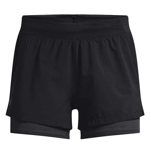 UA IsoChill Run 2N1 Short-BLK