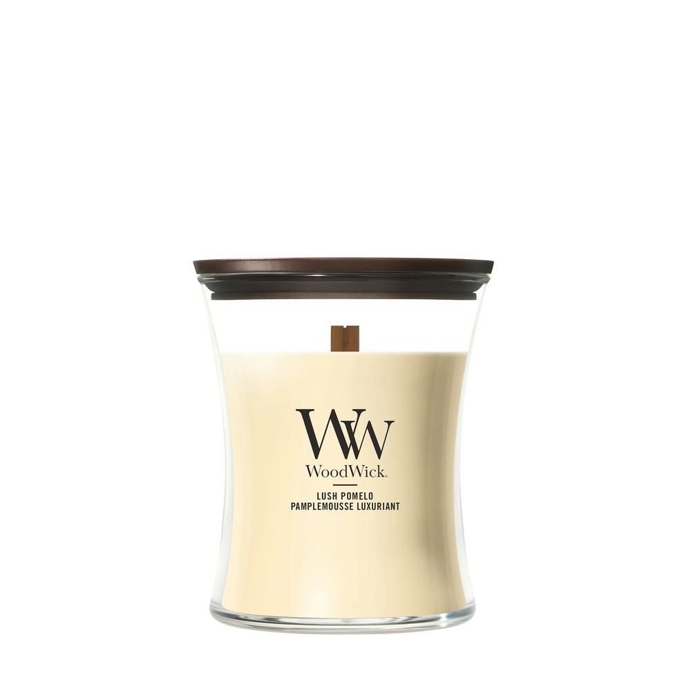 Svíčka WoodWick střední, Lush Pomelo