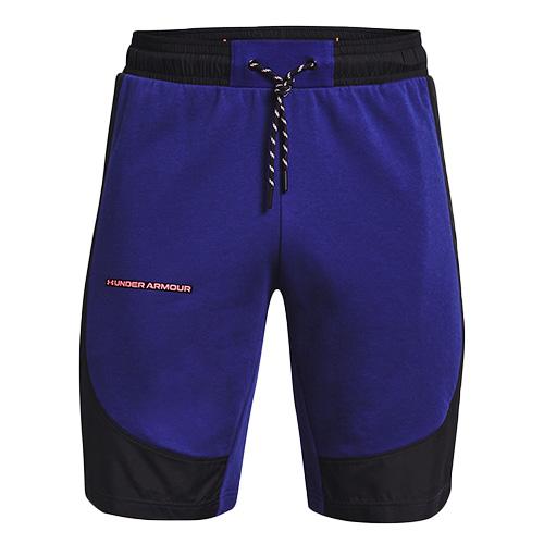 UA RIVAL TERRY AMP SHORT-BLU - 3422444