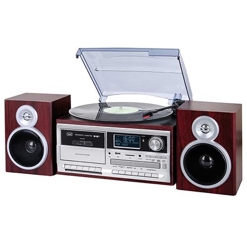 Hi-Fi systém Trevi TT 1072 DAB WD dřevo