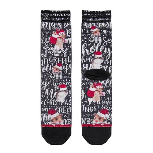 Dámské ponožky XPOOOS Hamster Wishes