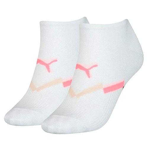 Puma dámské ponožky Seasonal Sneaker 2 páry pohodlné a prodyšné kotníkové ponožky s decentním logem v různém barevném