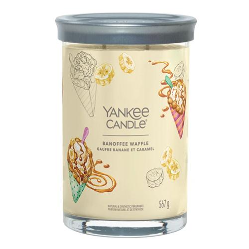 Levně Yankee Candle Signature Tumbler Banoffee Waffle 567g