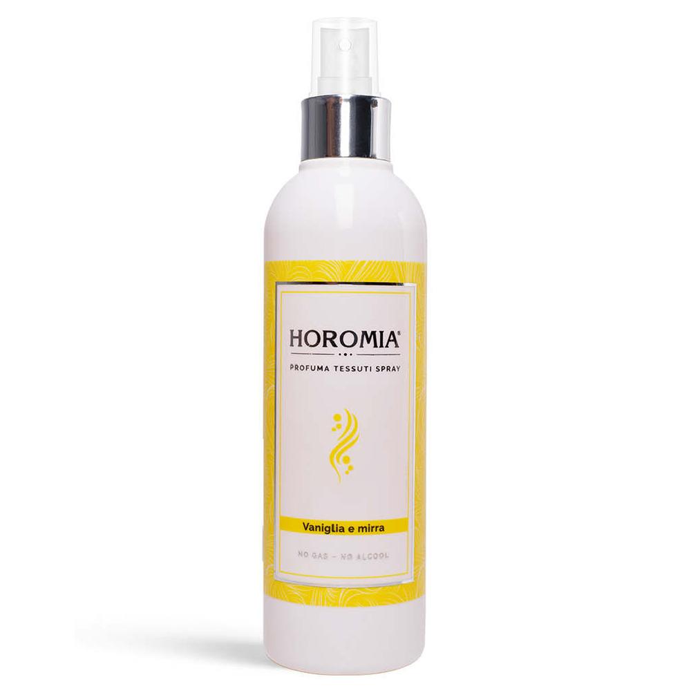 Vonný sprej na textilie Horomia, Vaniglia e mirra 250 ml