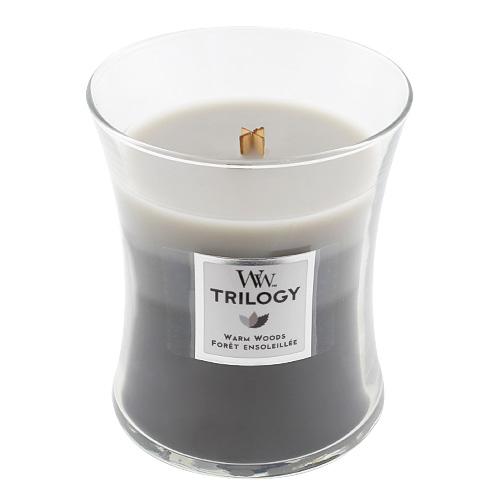 Levně WoodWick Trilogy Warm Woods 275 g