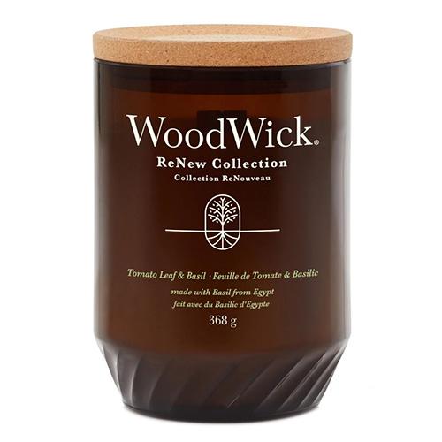 Levně WoodWick ReNew TOMATO LEAF & BASIL 368 g