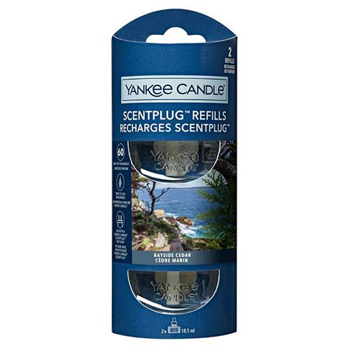 Yankee Candle náplň pro vůni do elektrické zásuvky Bayside Cedar 2 x 18,5 ml