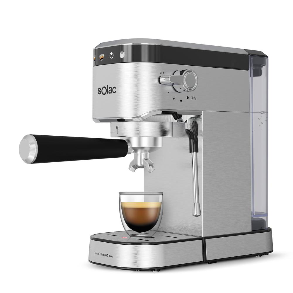 Pákový kávovar Solac CE4525 Taste Slim D20 INOX